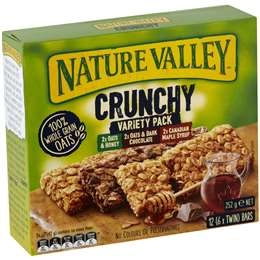 Nature Valley Crunchy Variety Granola Bars  6 Pack