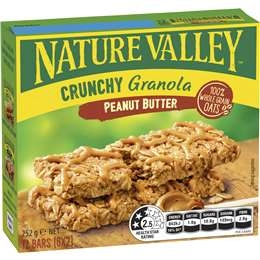 Nature Valley Crunchy Peanut Butter Granola Bars 6 Pack