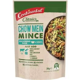 Continental Classics Recipe Base Chow Mein Mince 30g