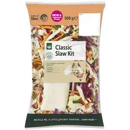 Woolworths Classic Coleslaw Kit  500g