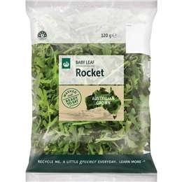 Woolworths Baby Leaf Rocket  120g