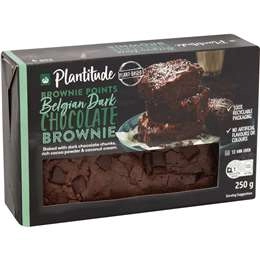 Woolworths Plantitude Vegan Dark Chocolate Brownie 250g