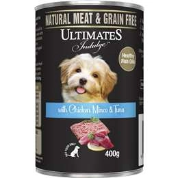 Ultimates Indulge Chicken Mince And Tuna  400g