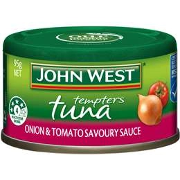 John West Onion & Tomato Savoury Tuna Tempters 95g