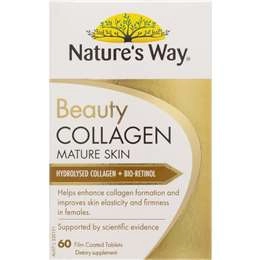 Nature's Way Beauty Collagn Mature Skin Tablets 60 Pack