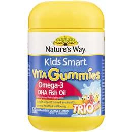 Nature's Way Kids Smart Vita Gummies Omega  120 Pack