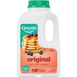 Green's Pancake Mix Original Shake 200g