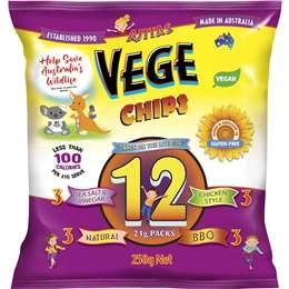 Vege Chips Multi 12 Pack 250g