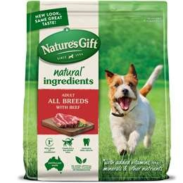 Nature's Gift Adult Dry Dog Food With Beef 6kg