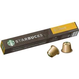 Starbucks By Nespresso Blonde Espresso Roast Coffee Pods Capsules 10 Pack