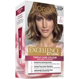 L'oreal Excellence Creme Hair Colour 7 Dark Blonde Each