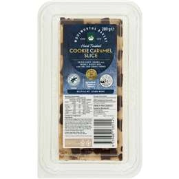 Woolworths Cookie Caramel Bar Slice  280g