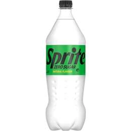 Sprite Zero Sugar Lemonade Soft Drink Bottle 1.25l