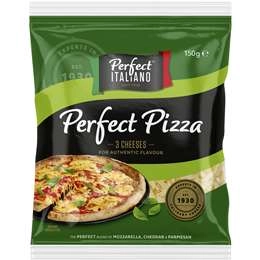 Perfect Italiano Grated Perfect Pizza Cheese  150g