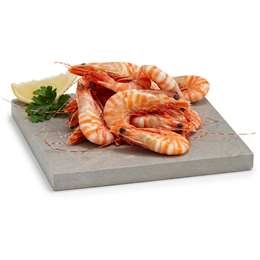 Woolworths Thawed Large Cooked Tiger Prawns Per Kg