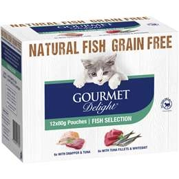 Gourmet Delight Fish Selection  80g X12 Pack