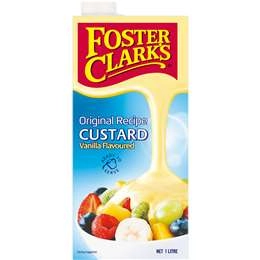 Foster Clark's Original Recipe Vanilla Flavoured Liquid Custard 1l