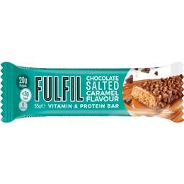 Fulfil Vitamin & Protein Bar Choc Salted Caramel Flavour 55g