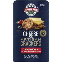 Mainland Otg Tasty Artisan Cheese & Crackers 38g