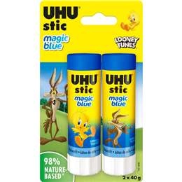 Uhu Blue Stic Glue Stick  2 Pack