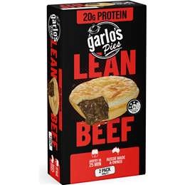 Garlo's Lean Beef Pies  2 Pack