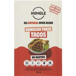 Mingle Taco Mexican Fiesta Recipe Base 30g