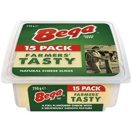 Bega Tasty Cheese Slices  250g