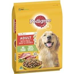 Pedigree Adult Dog Food With Mince & Vegies 8kg