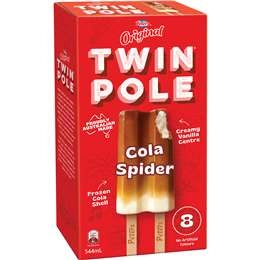 Peters Twin Pole Cola Spider  8 Pack