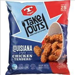 Tegel Take Outs Louisiana Style Chicken Tenders 500g