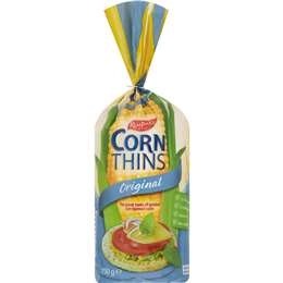 Real Foods Corn Thins Original 150g