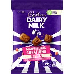 Cadbury Dairy Milk Marvellous Creations Chocolate Bites 120g