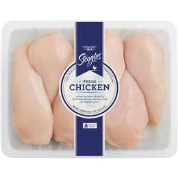 Steggles Bulk Chicken Breast Fillet  2.1kg - 2.5kg