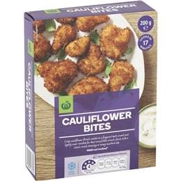 Woolworths Cauliflower Bites  200g