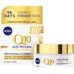 Nivea Q10 Anti Wrinkle Mature Day Cream Face Moisturiser 50ml