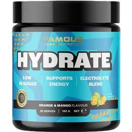 Famous Nutrition Hydrate Powder Mango  180g