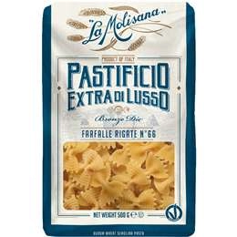 La Molisana Pastifico Extra Di Lusso Farfalle Rigate 500g