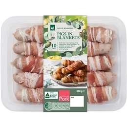 Woolworths 10 Pigs In Blankets  400g