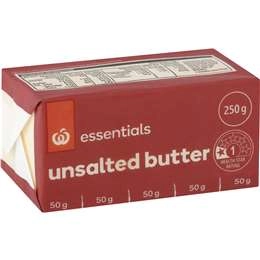 Essentials Unsalted Butter  250g