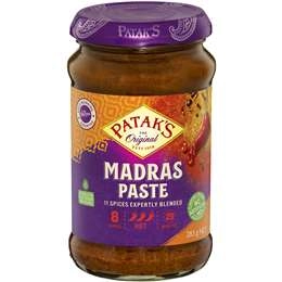 Patak's Paste Curry Madras 283g