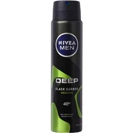 Nivea Men Deep Amazonia Aerosol Antiperspirant Deodorant 250ml