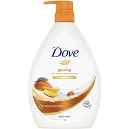 Dove Glowing Body Wash With Mango & Almond Butters 1 L