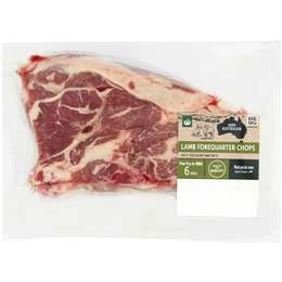 Woolworths Lamb Forequarter Chops Medium 450g - 900g