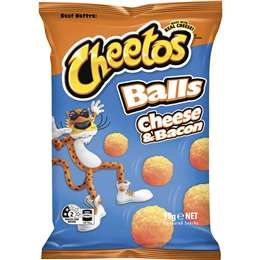 Cheetos Cheese & Bacon Balls - Snacks 90g