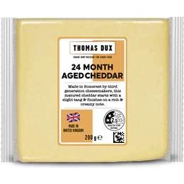 Thomas Dux Aged Cheddar 24 Months  200g