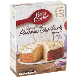 Betty Crocker Rainbow Chip Party Cake Mix  480g