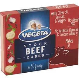 Vegeta Beef Stock Cubes  60g