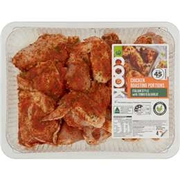 Woolworths Cook Chicken Roasting Portions Italian Style 1.5kg - 2kg