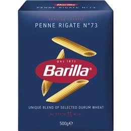 Barilla Pasta Penne Rigate  500g