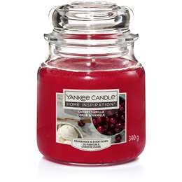 Yankee Candle Home Inspiration Cherry Vanilla Candle Jar 340g